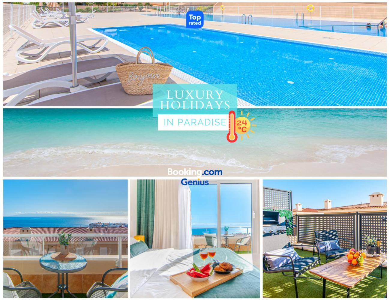 Luxury Townhouse With Panoramic Sea View Puerto de Santiago (Tenerife) Exterior foto